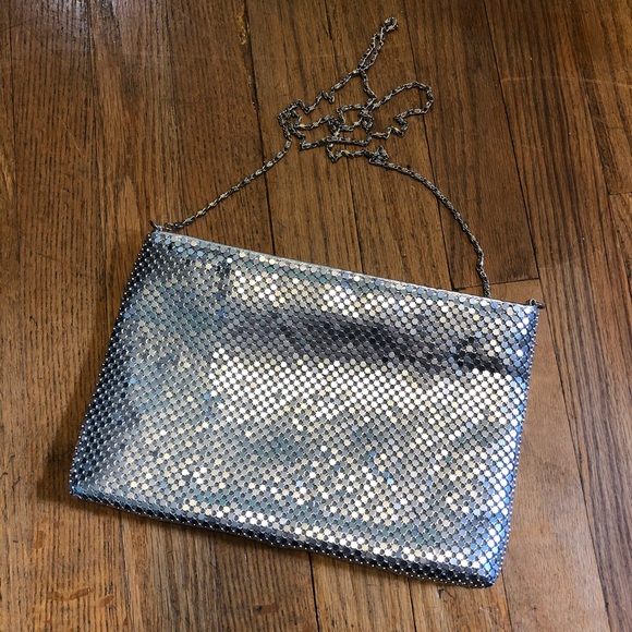 unknown Handbags - Vintage Silver Evening Bag